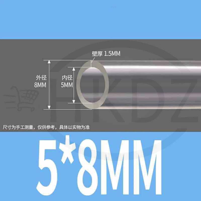 Clear PVC Hose Pipe Tube – Flexible Plastic Tubing for Water, Air, Pond & Aquarium