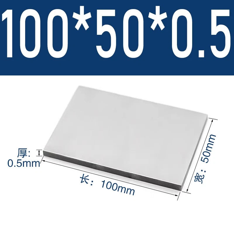 304 Stainless Steel Sheet Plate 0.3mm 0.5mm 0.8mm 1mm 2mm 3mm 4mm 5mm Thick