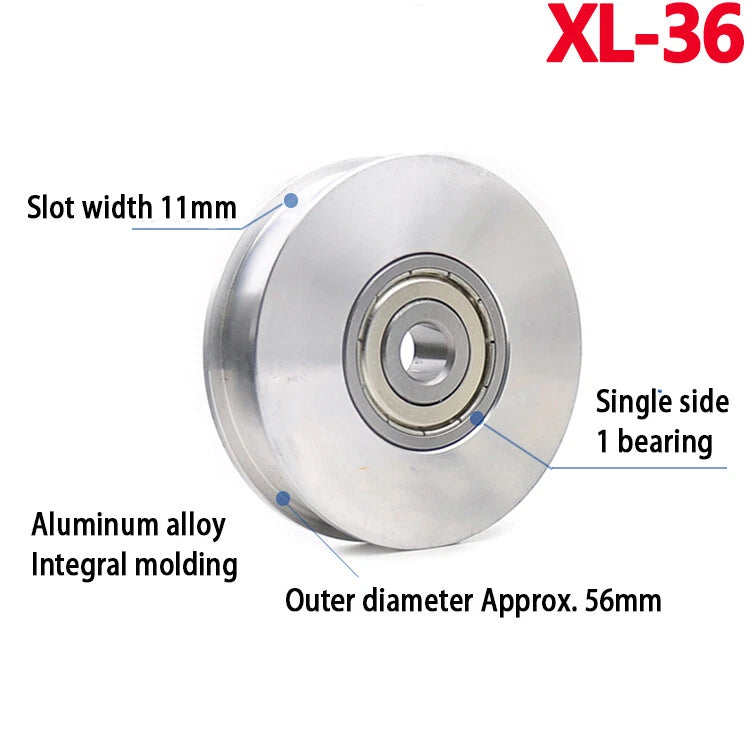 XL Idler Timing Pulley Double Side Bearing Timing Belt For Width 11mm - 16mm