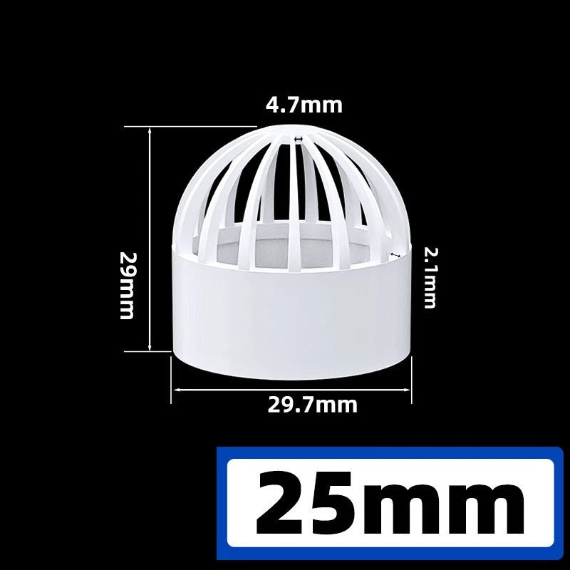 PVC Pipe Fittings White Connector Metric For Aquarium Fish Tank Various Parts