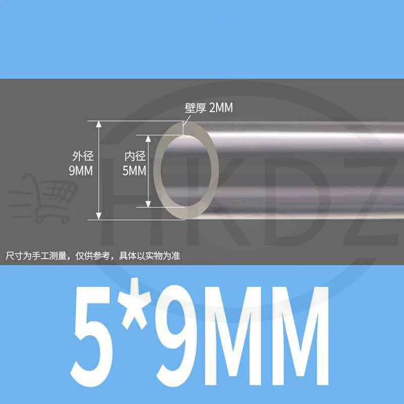 Clear PVC Hose Pipe Tube – Flexible Plastic Tubing for Water, Air, Pond & Aquarium