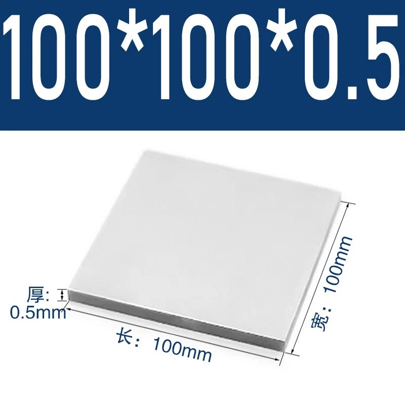 304 Stainless Steel Sheet Plate 0.3mm 0.5mm 0.8mm 1mm 2mm 3mm 4mm 5mm Thick