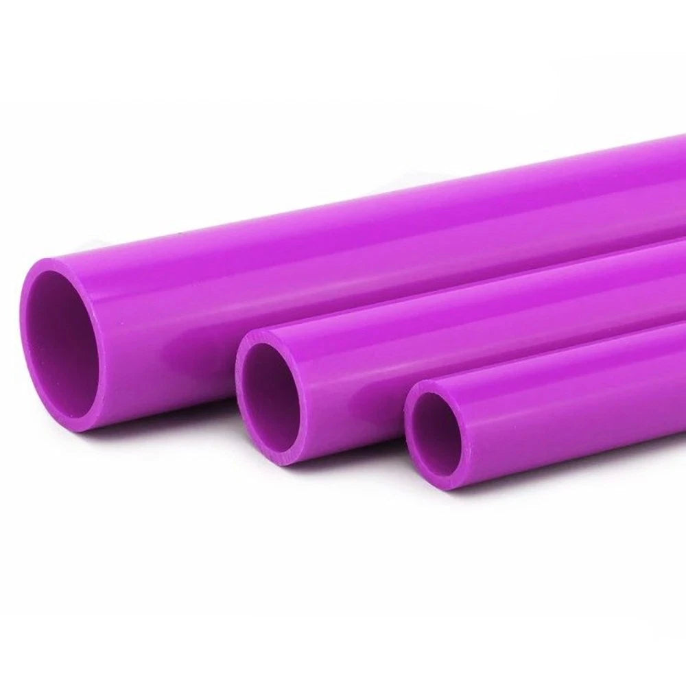 PVC Round Pipe Tube | Solvent Weld | OD 20–110mm | 13 Colors | Plumbing & Aquarium
