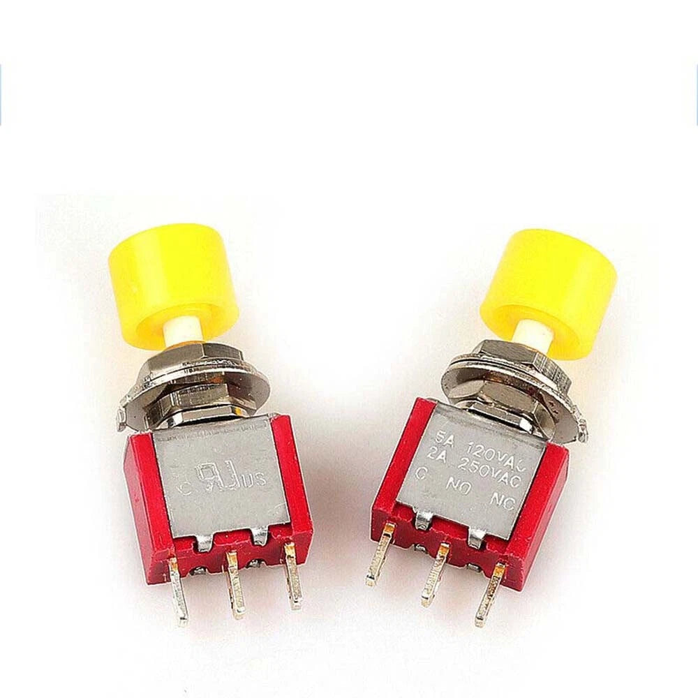 MTS PS Series Mini Toggle Switch — 3/6/9/12 Pin, 2-Way & 3-Way, Latching & Self-Resetting
