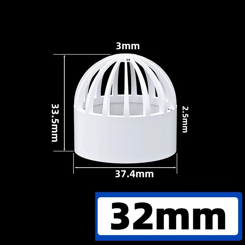 PVC Pipe Fittings White Connector Metric For Aquarium Fish Tank Various Parts