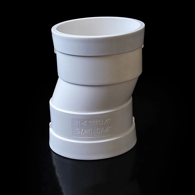 PVC Drain Pipe Connector Inspection Port Drainage Tube Fittings Reducer Adapters