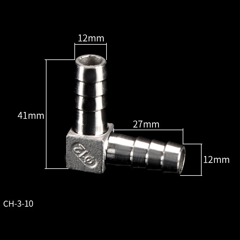 Stainless Steel Barb Hose Fittings — Straight, Elbow, Tee, Y-Piece & Cross