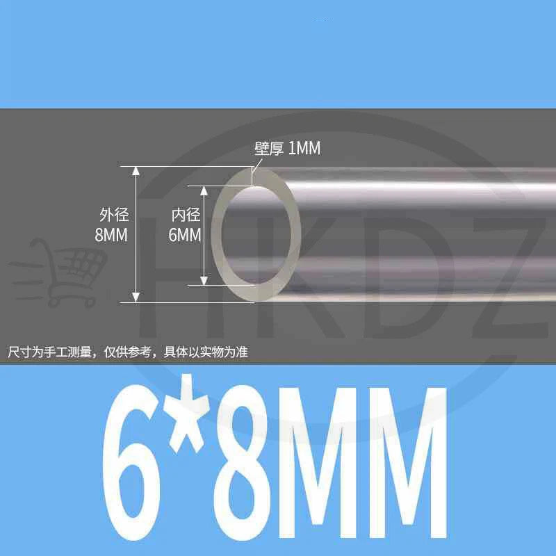 Clear PVC Hose Pipe Tube – Flexible Plastic Tubing for Water, Air, Pond & Aquarium