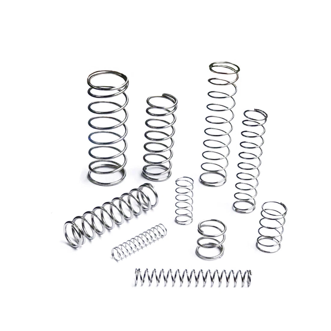 304 Stainles Steel Compression Spring 0.6mm 0.7mm 0.8mm Pressure Small Spring