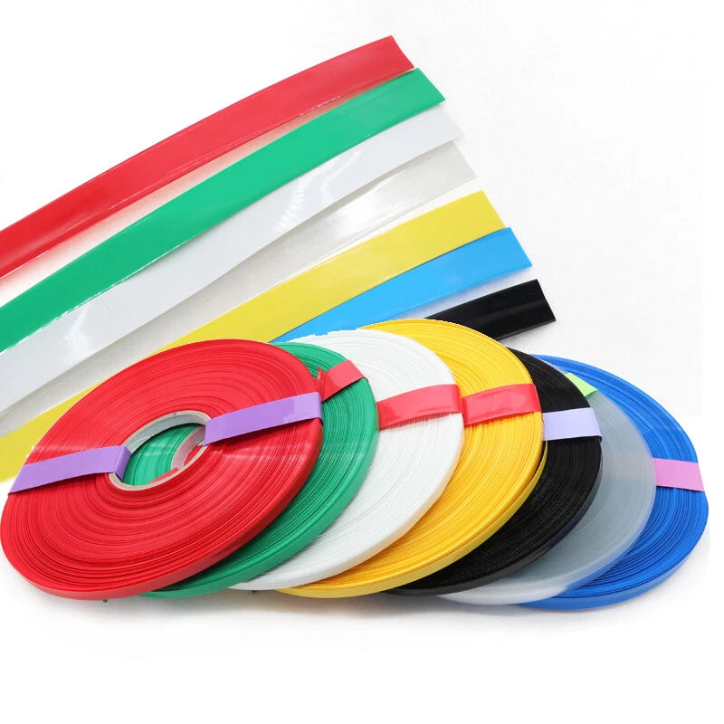 2:1 PVC Heat Shrink Tubing | 44mm Diameter | 0.1mm Wall | 300V | Multi-Color