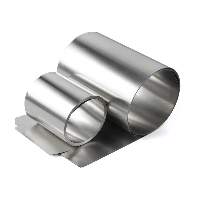 304 Stainless Steel Plate Band Foil Sheet Roll 0.02mm-2mm Thick 50mm-300mm Width