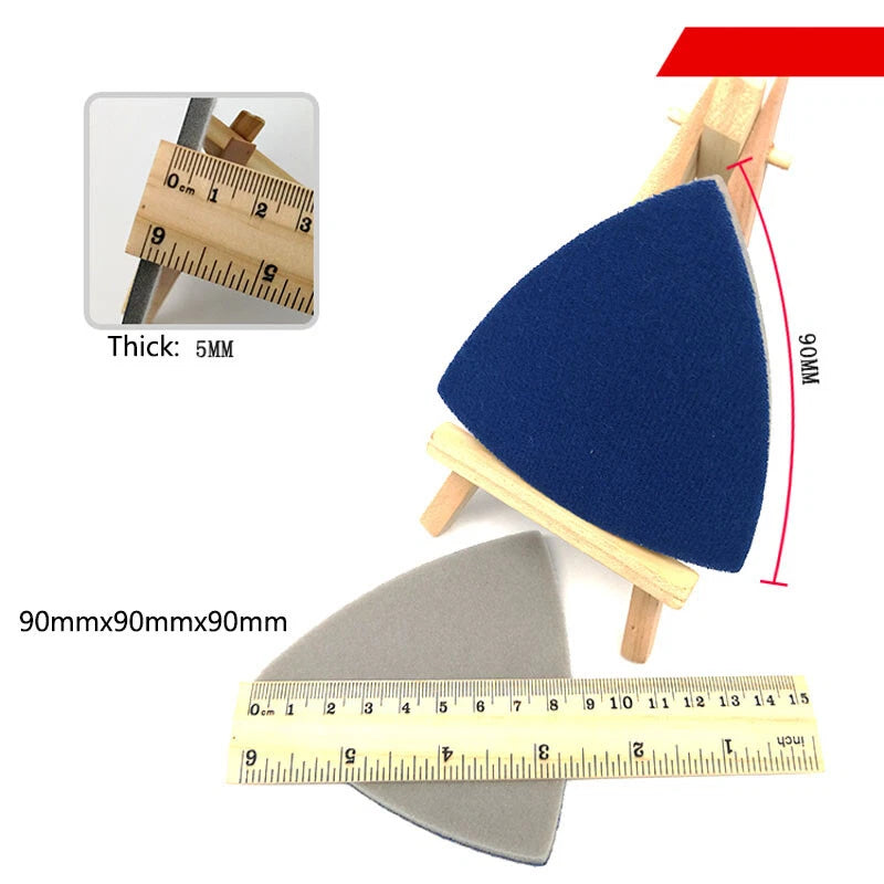 Wet Dry Sponge Mouse Sanding Sheets Discs 90mm 300-3000 Grit Hook Loop Sandpaper