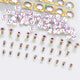 Basin Faucet Hot & Cold Indicator Screw Cover Caps – Tap Handle Head Fixing Screws (Type A/B/C/D, Plastic or Metal)