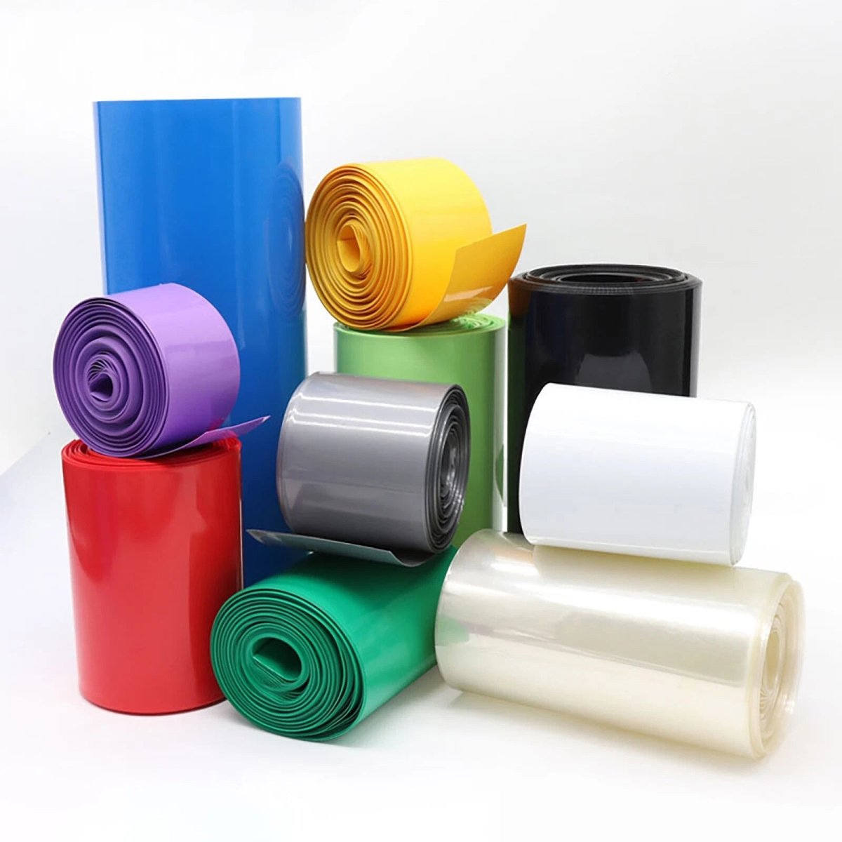 PVC Heat Shrink Tubing for RC Battery Packs — 7mm to 625mm, LiPo NiMH NiCd, 4 Colors - HomeDIYer