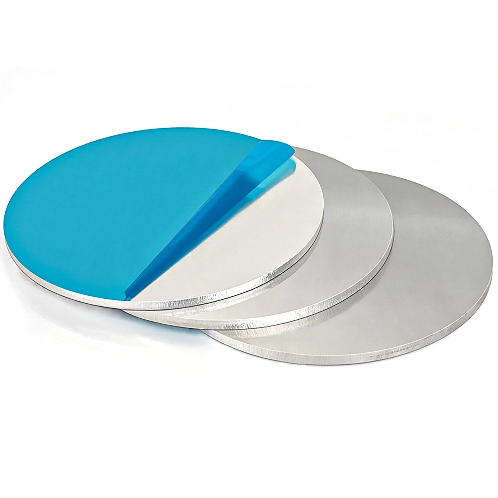 Round Aluminum Sheet Disc Plate Diameter 105mm Thick 6mm 5pcs