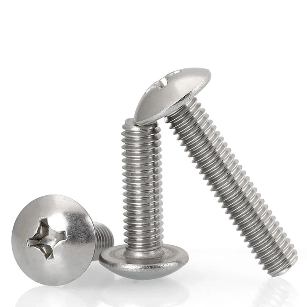 Phillips Flat Head Machine Screws M2-M8 | A2/A4 Stainless Steel
