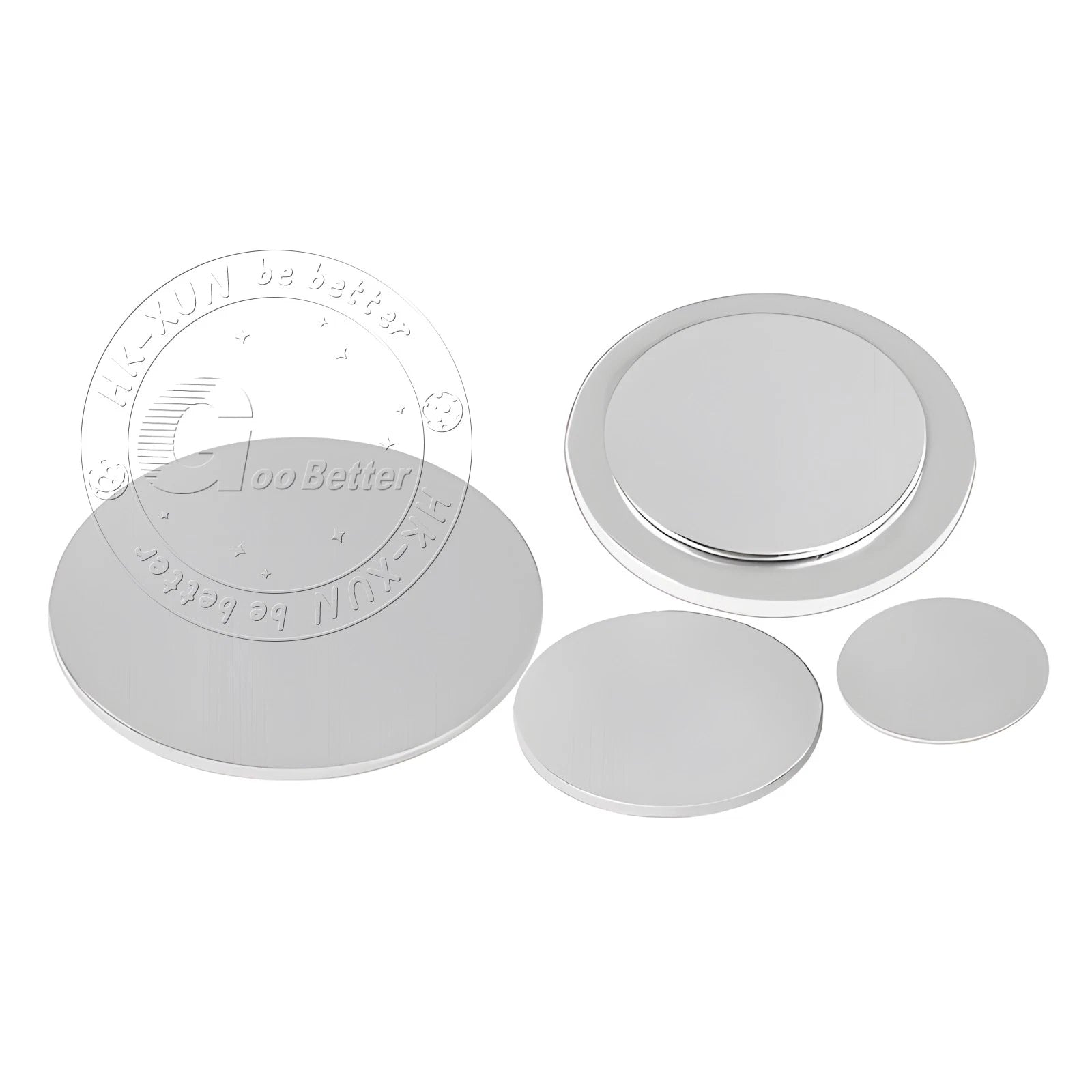 Round 6061 Aluminum Sheet Disc Plate 1mm-20mm Thick DIY Model Craft Art Handmade