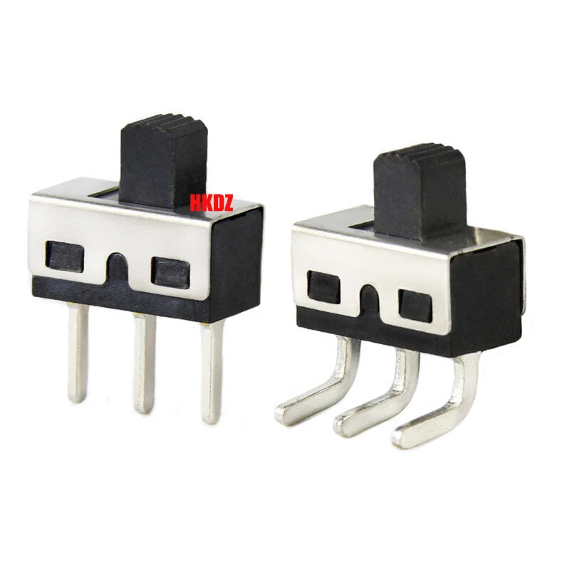 PCB Miniature Toggle Switch SPST — SS-12D10 / SS-12D06 / SS-12D07 / MSK12C01, 3 & 7 Pin, Straight/Bent/DIP/SMD