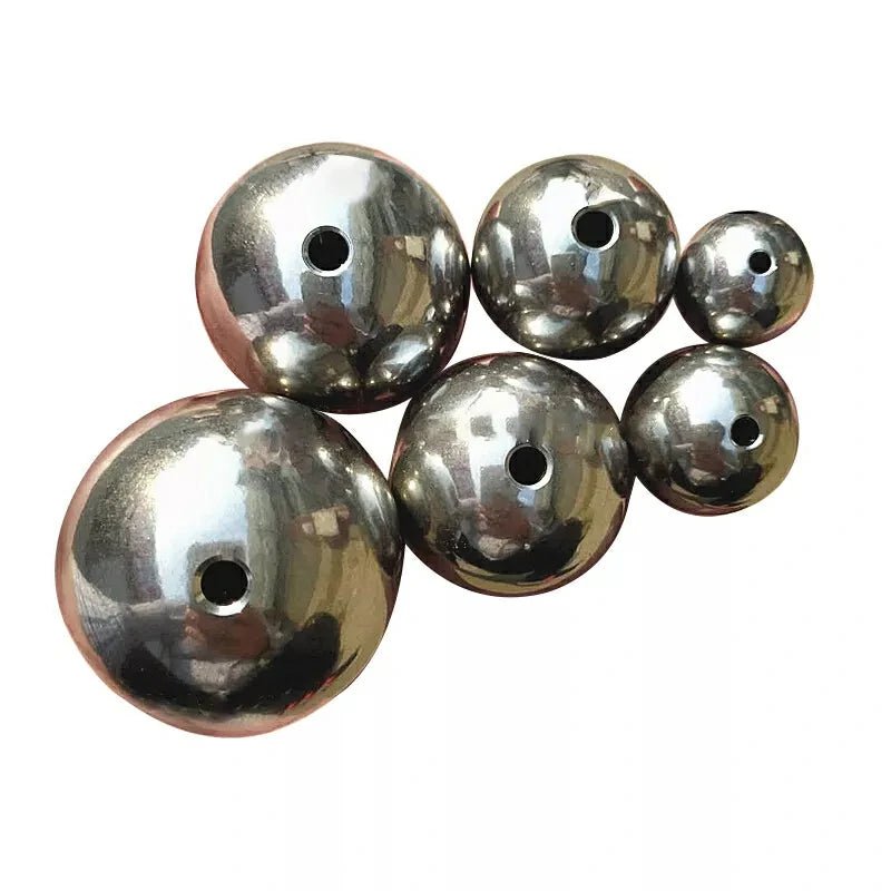 Diameter 2 - 60mm Ball With Through Hole Stainless Steel / Through Hole Steel Ball - HomeDIYer