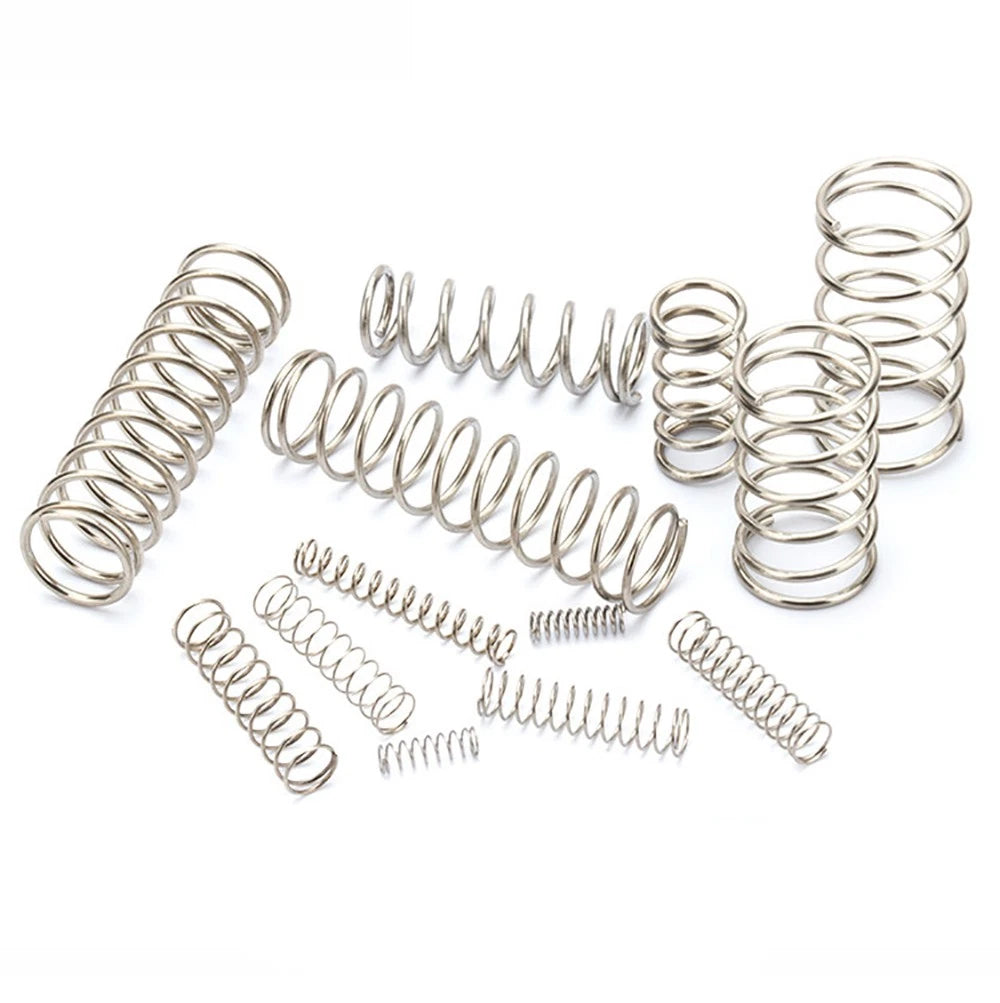 0.5mm Wire Dia A2 Stainless Steel Compression Springs Return Spring Multi Sizes