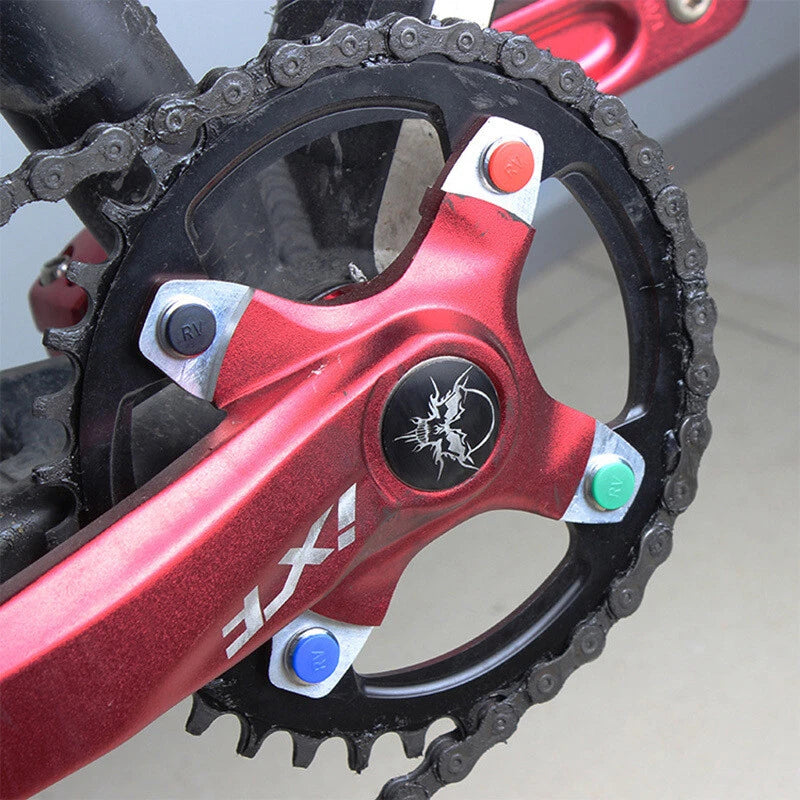 10 Pcs M5/M6 Hexagon Head Screw Caps – Dust-Proof Covers for Bicycle Stem & Bolts (Multiple Colors)