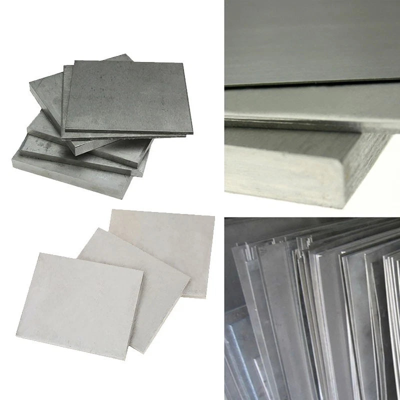 TC4 TA2 Titanium Metal Plate Sheet Foil Thick 0.1mm-4mm Metalworking 100-500mm