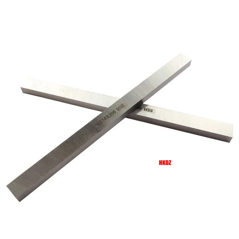 HSS Steel Flat Bar Strip Metal Plate Lathe Turning Tools 2~28mm Thick 200mm Long