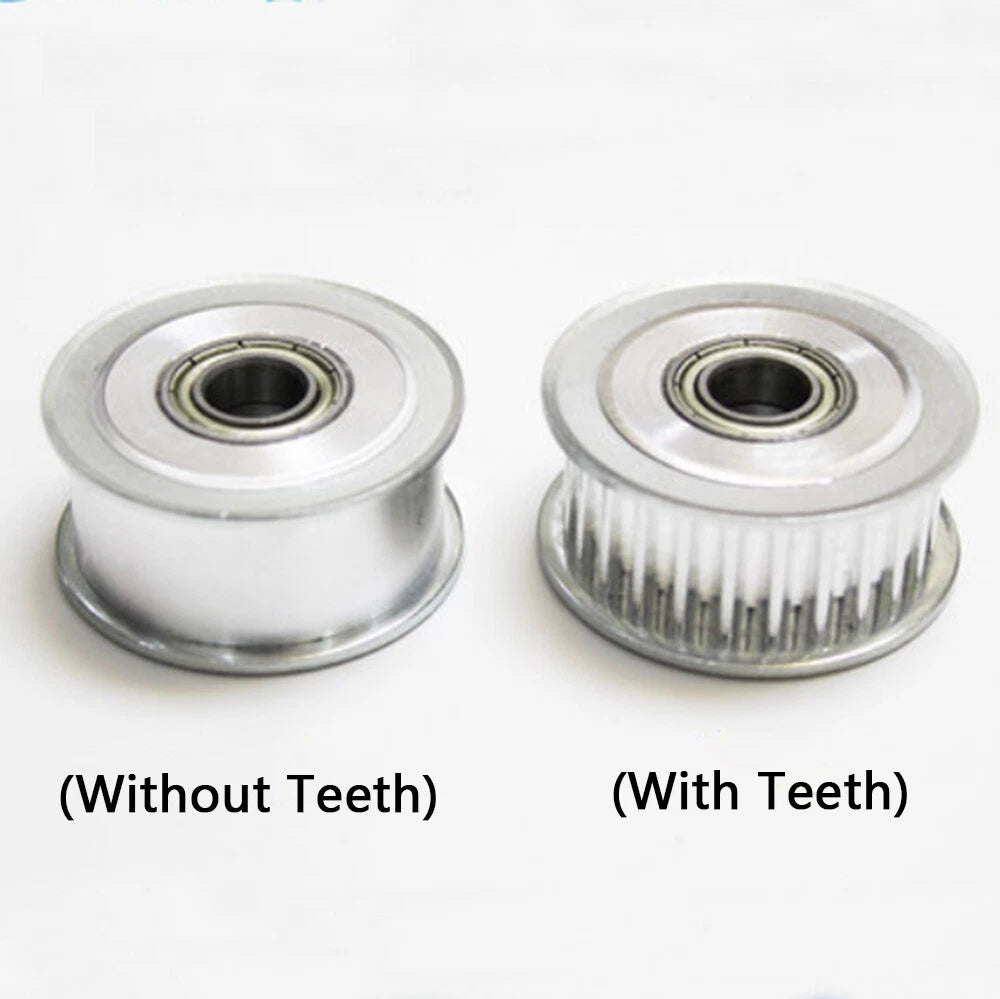 HTD 8M Timing Belt Pulley Idler Pulley 15-30T, Bore 5-25mm, for CNC, 3D Printer