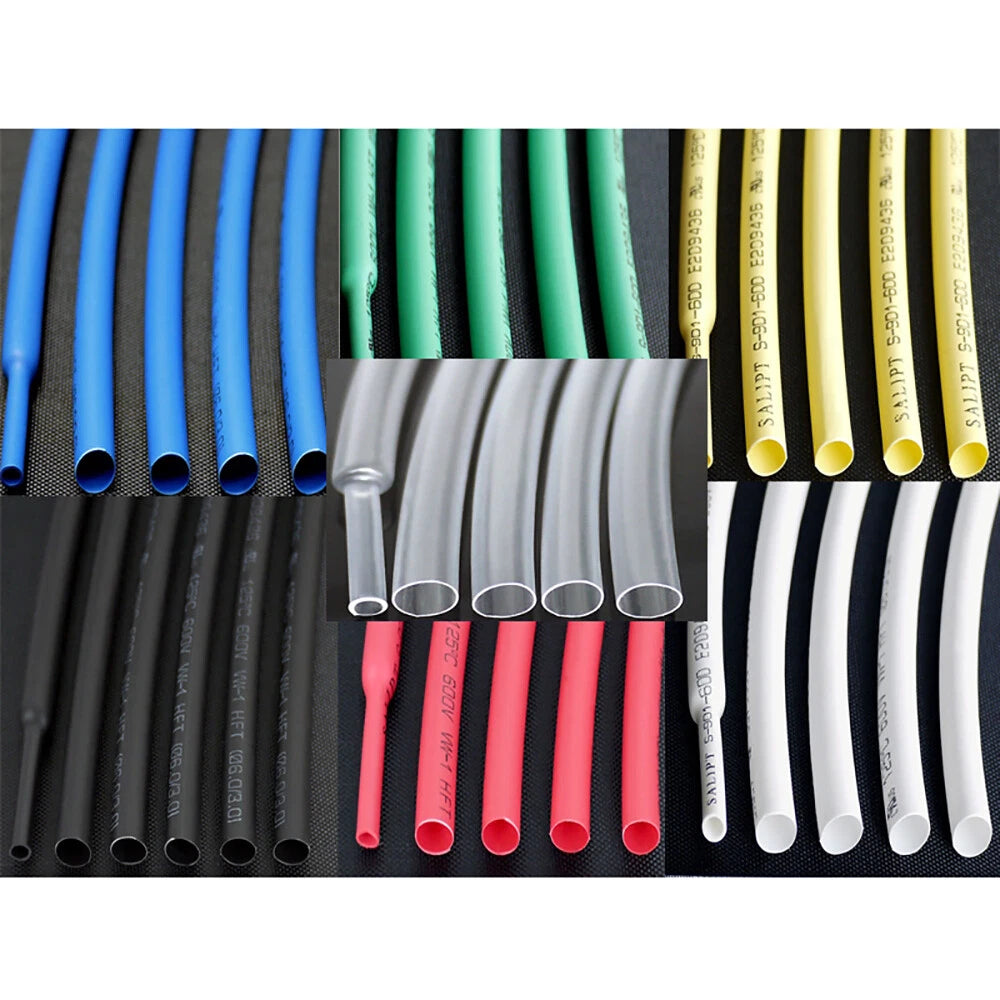 7mm Heat Shrink Tubing – 2:1 Ratio, Assorted Colors, 1–10 Meter Lengths