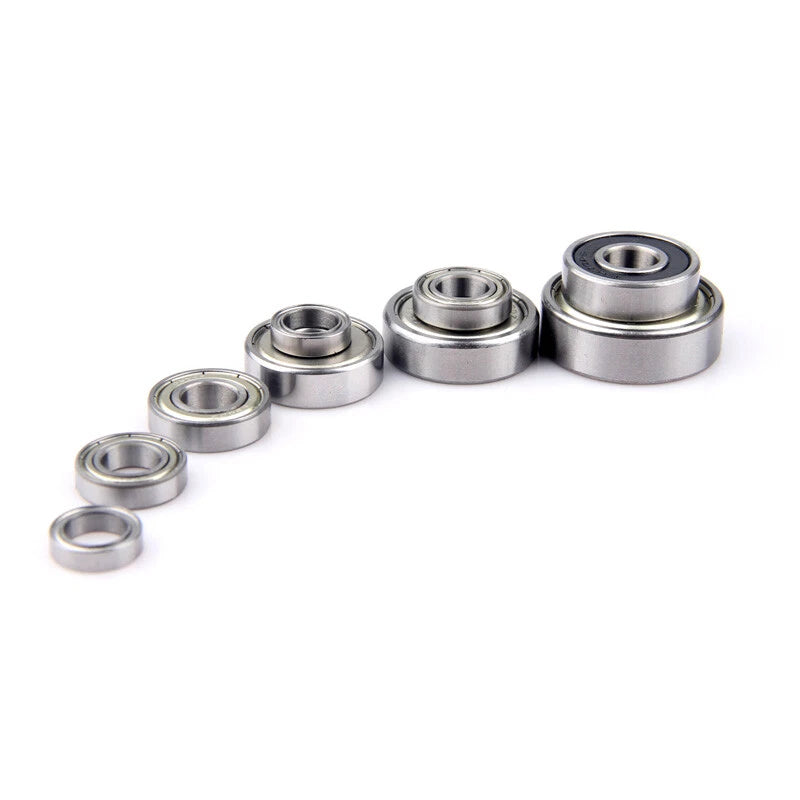 ID 10mm Deep Groove Ball Bearings Double Sealed GCR15 Steel Roller Ball Bearing