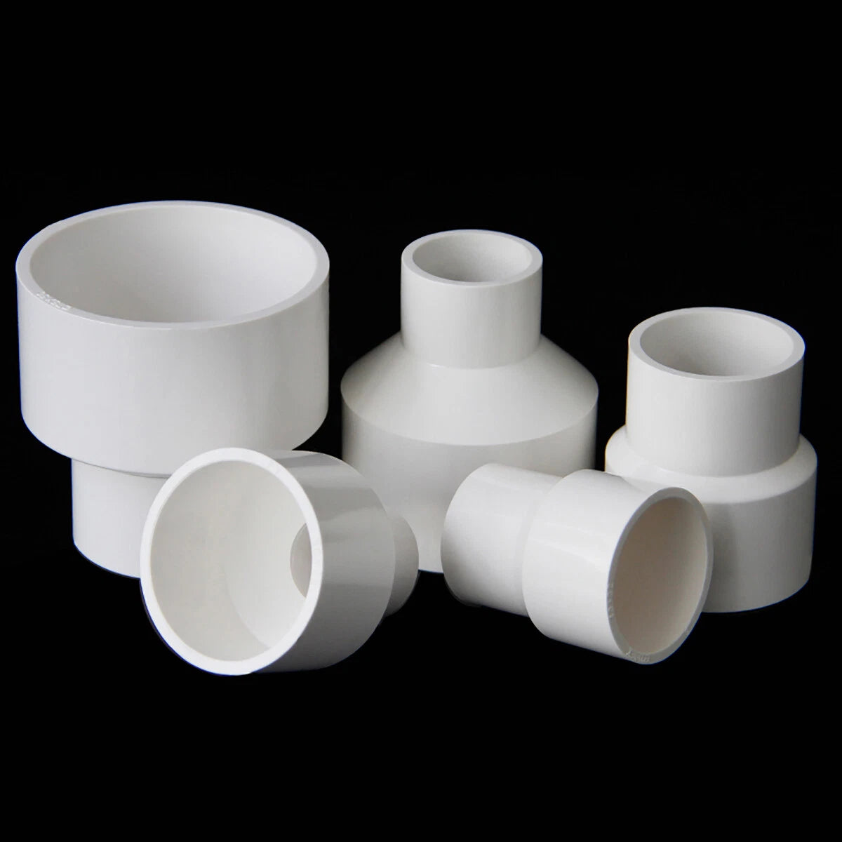 PVC Water Socket Pipe Fittings Reducing Coupling Solvent Weld Big End-Small End