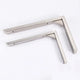 Square Tube Shelf Bracket - 304 SS L Shape for Microwave Storage Corner Bracket