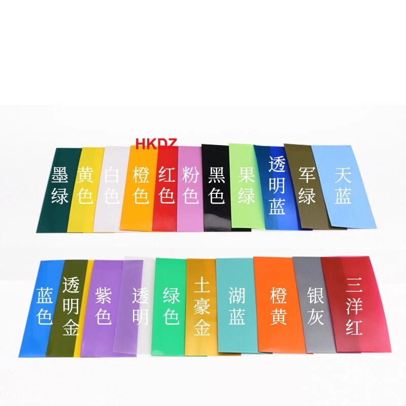PVC Heat Shrink Tubing Insulation Wrap Sleeve — 110mm to 625mm Wide - HomeDIYer