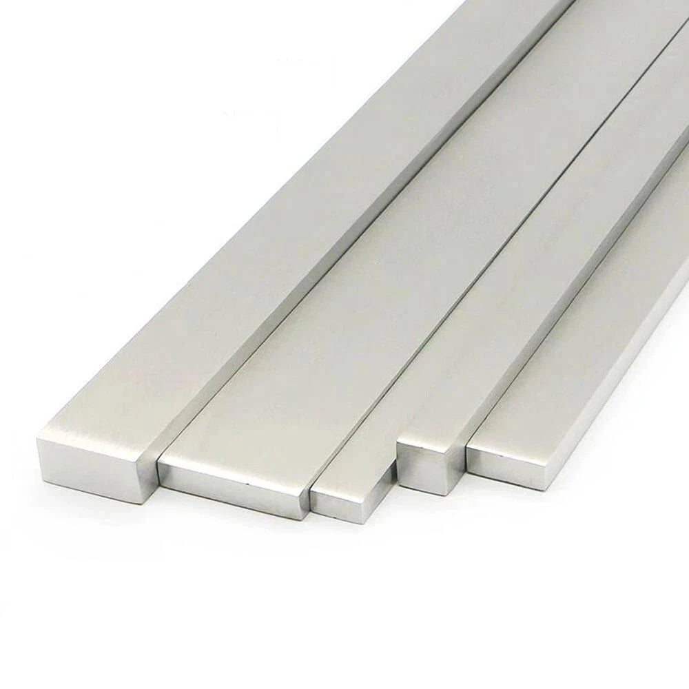 304 Stainless Steel Flat Bar Metal Plate Strip Width 10mm-80mm Thick 3mm to 20mm