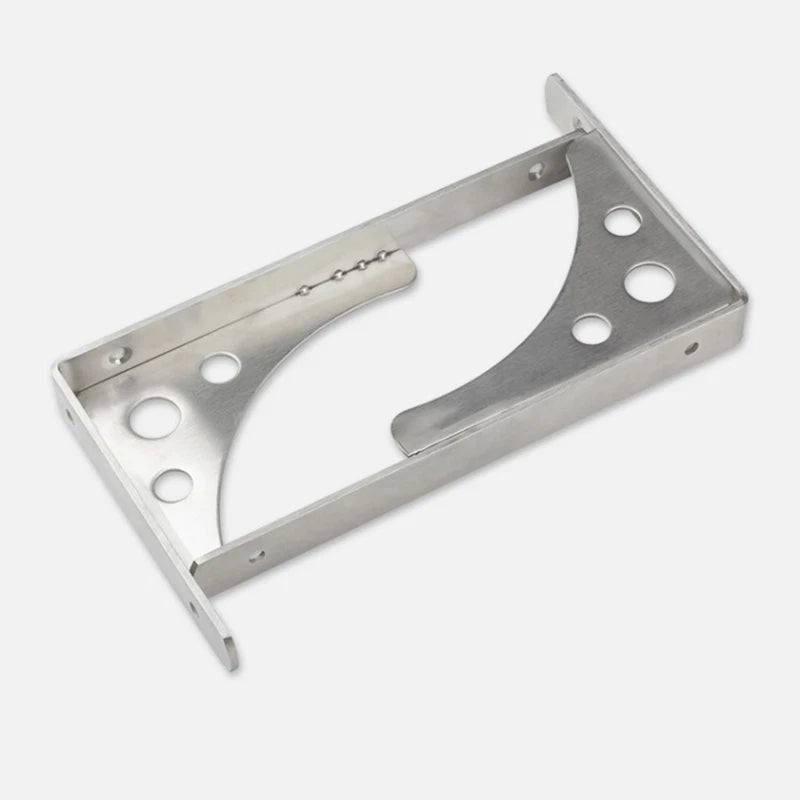 Stainless Steel Wall Mount Shelf Bracket Triangular Support Bookshelf/Storage