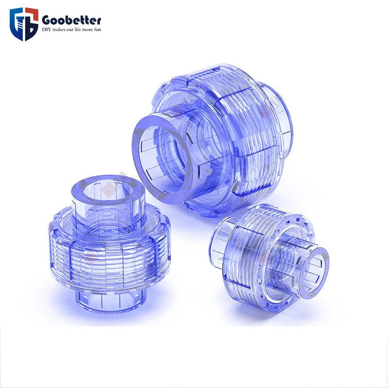 Transparent UPVC Union Fittings for Water Pipes - Quick Connect Coupling 20-63mm