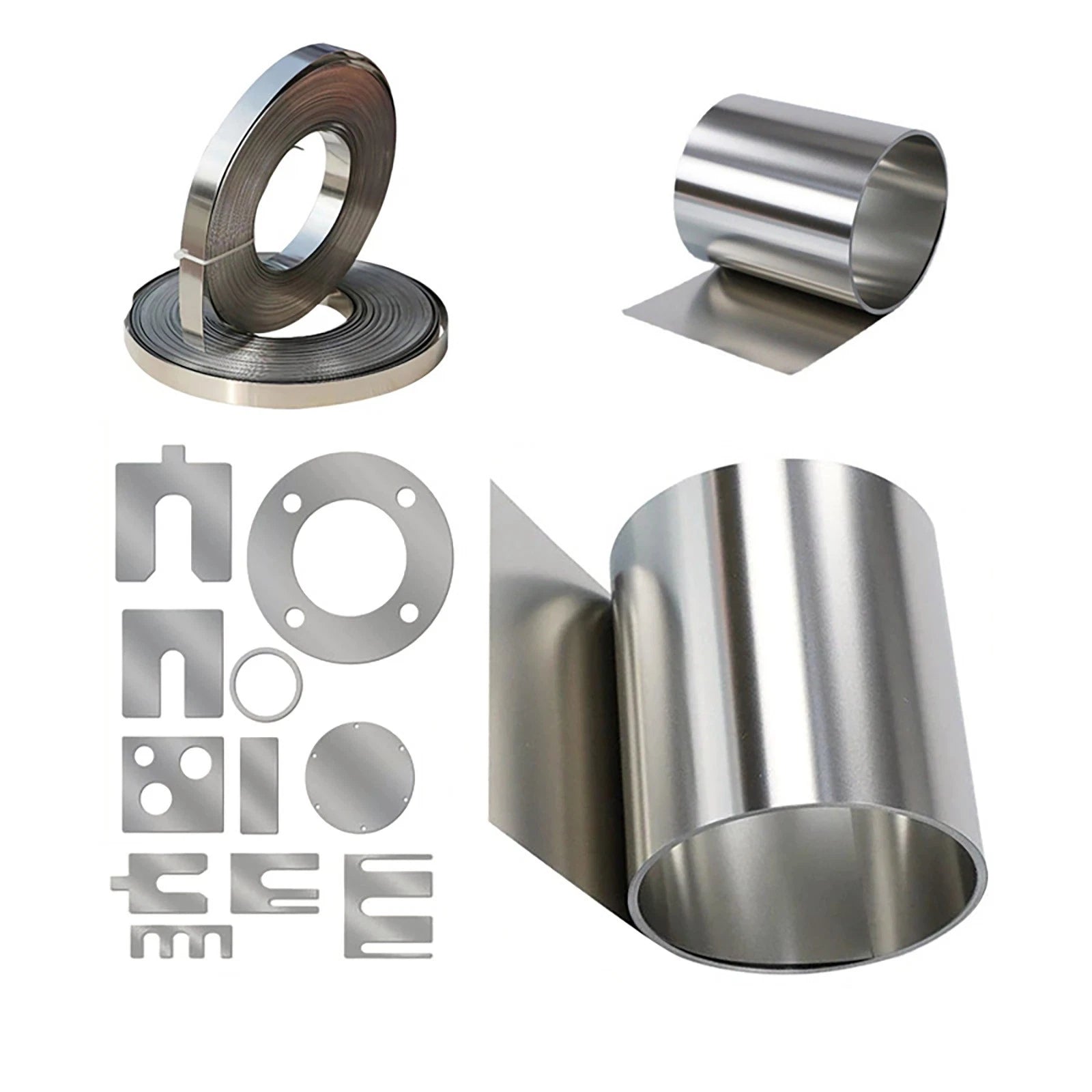 Stainless Steel Flat Bar Plate Steel Metal Strip A2 10 20 30 50-400mm Width