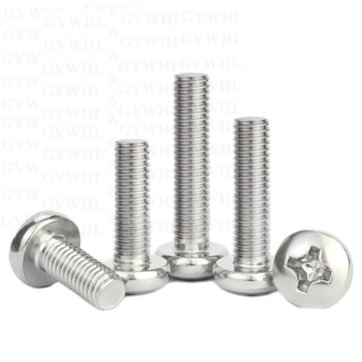 Phillips Pan Head Machine Screws — A4 Marine Grade Stainless Steel, DIN 7985 (M1.6–M10) - HomeDIYer