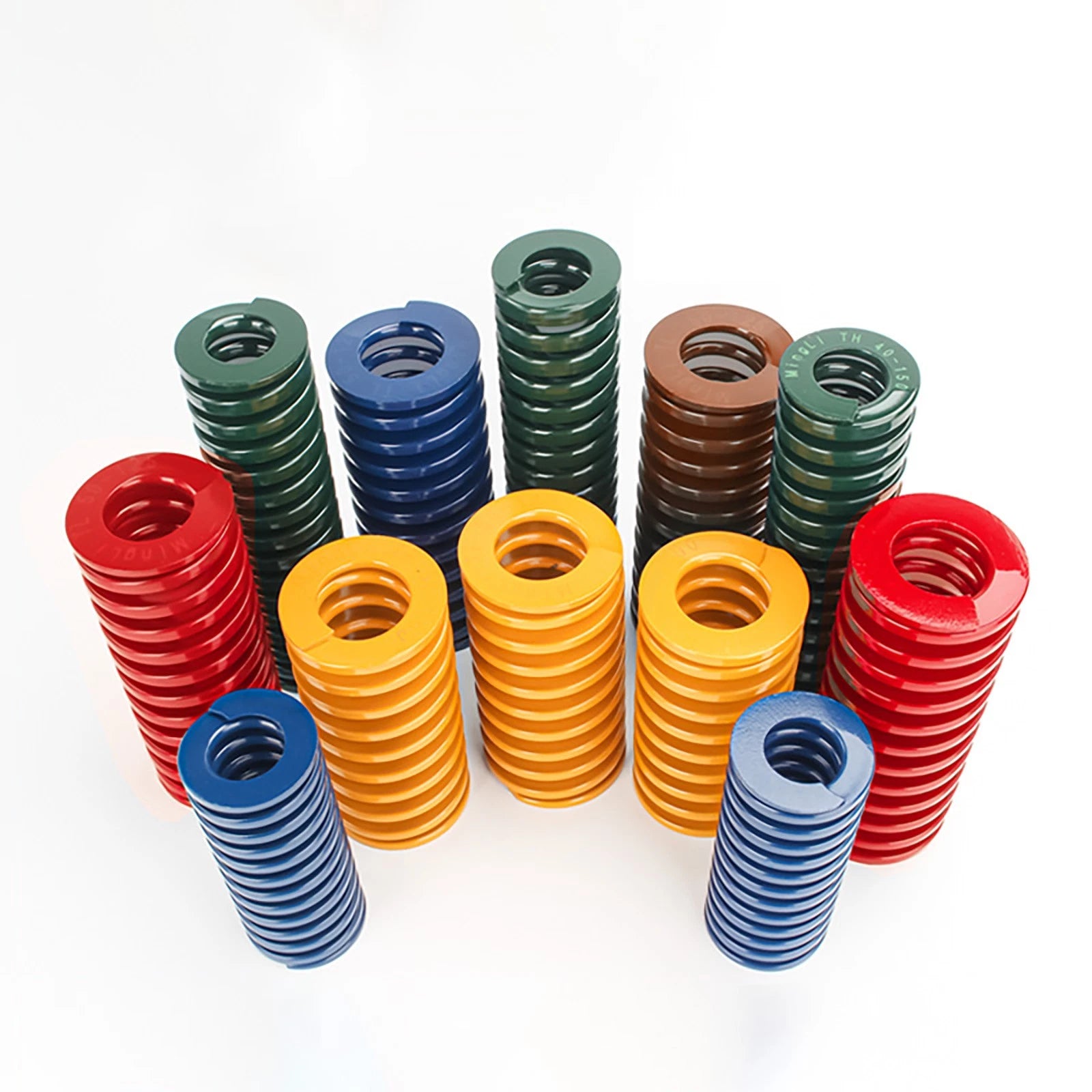 Compression Die Mould Spring O.D 12/14/16mm,Light/Medium/Heavy Duty Load Springs