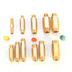 Brass BSP Male Thread Pipe Fitting Connector — 1/8" to 1/2" Joiner Adapter