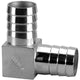90° Elbow Barbed Tail Hose Connector Pipe Fitting Joiner 8-40mm Stainless Steel