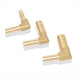 Brass Elbow Hose Tail Reducer Fitting — Air Water Gas Fuel Tubing Connector