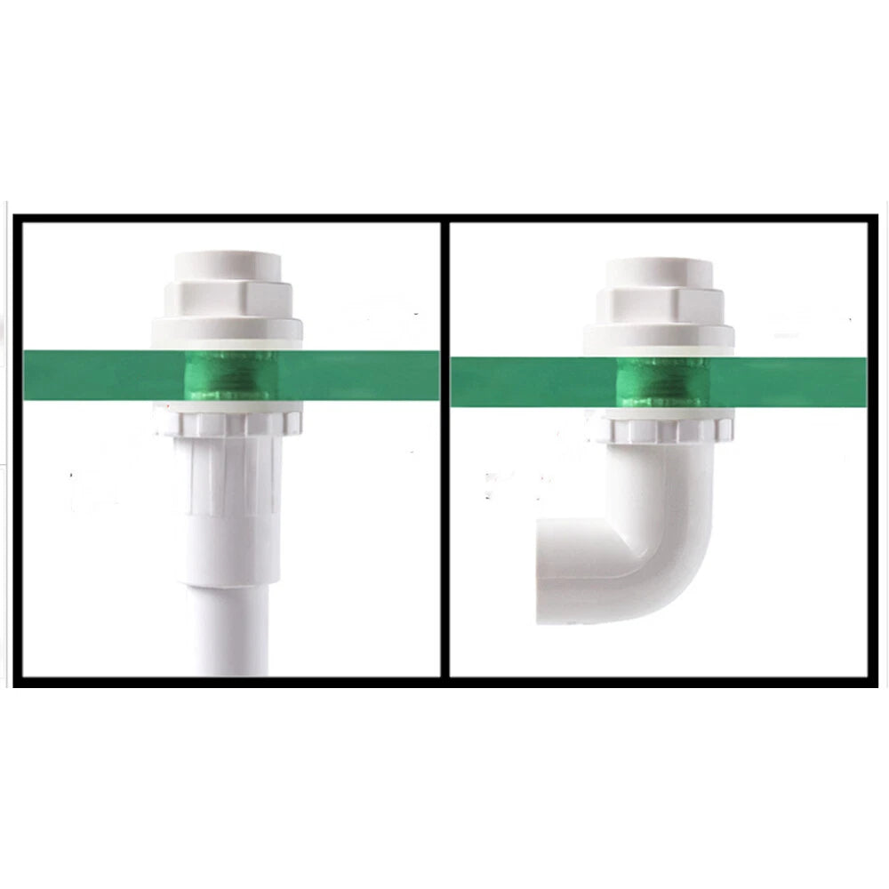PVC White 16mm ID Pressure Pipe Fittings Metric Solvent Weld For Fish Tank  Pond