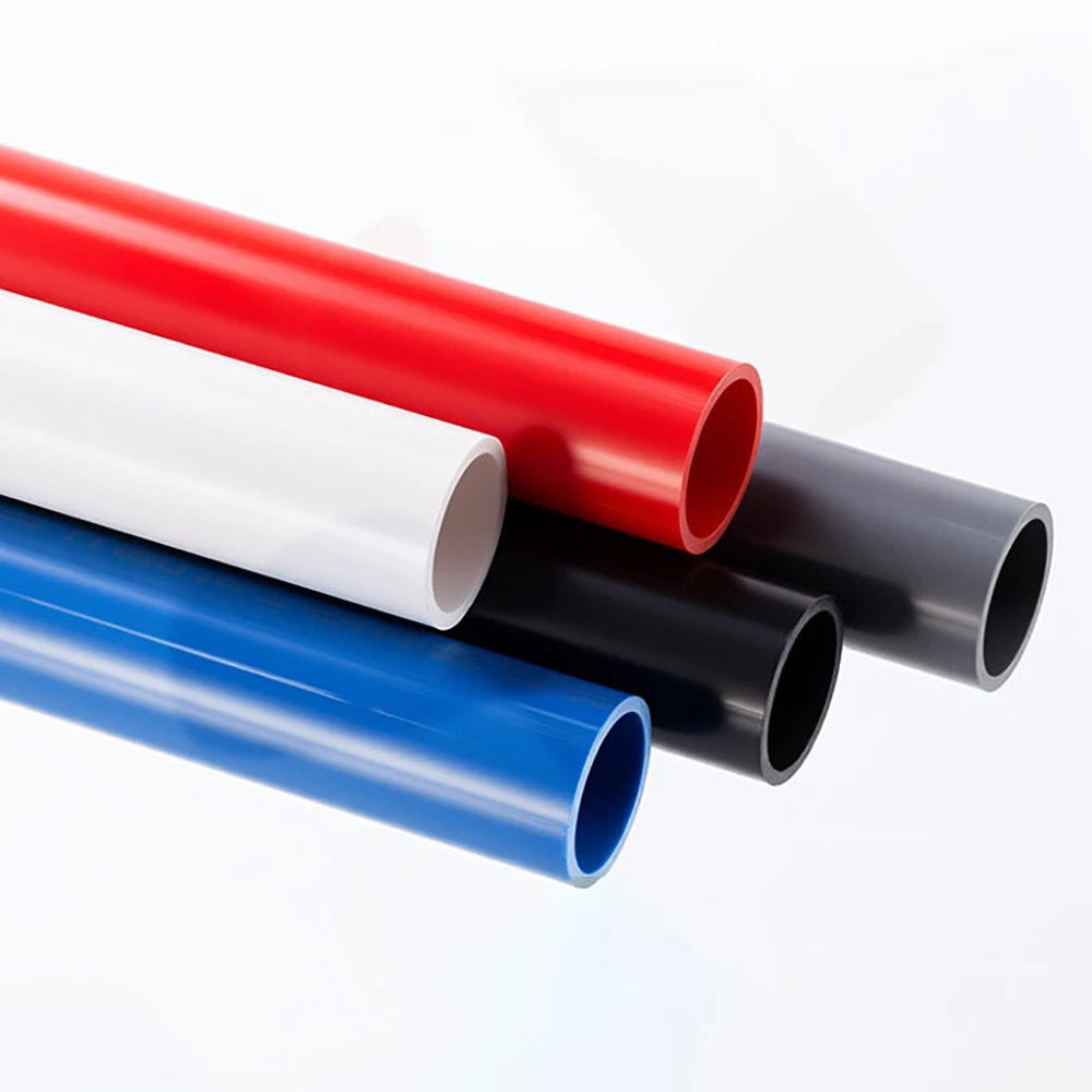 Coloured PVC Round Tube | Solvent Weld Pipe for Plumbing & Aquarium | 20–110mm OD