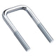 Square U-Bolts Galvanized Carbon Steel Fixing Clamp Bolt M6 M8 M10 M12 M14 M16