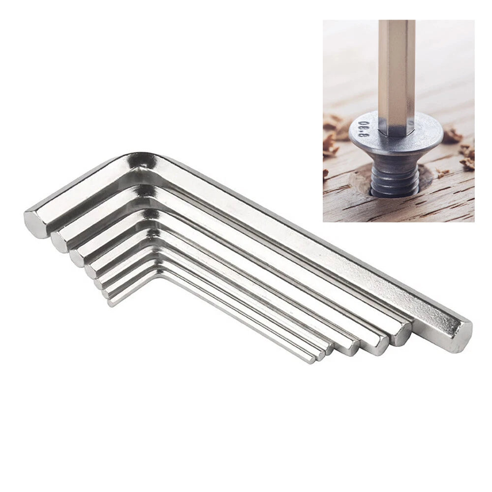 Long Arm Allen Key Metric 1.5mm-8mm Hexagonal Hex Wrench Stainless Steel 304 A2
