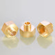 Brass BSP Reducing Nipple Connector — Male to Female Pipe Fitting Adapter (1/8" to 1")