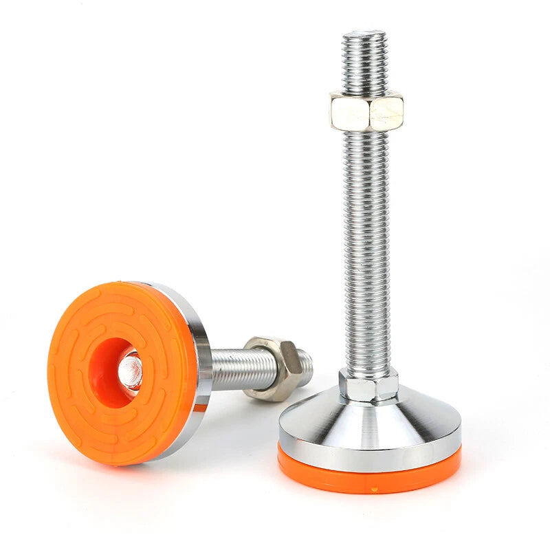Anti‑Slip Heavy Levelling Machine Feet – Stainless Steel, Adjustable Height M8–M30 (30–200mm Lengths)