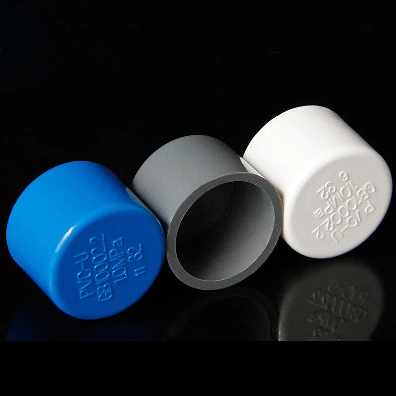 20-50mm PVC Pipe Fittings Elbow Tee 3 4 5-Way Plumbing Connector Solvent Weld