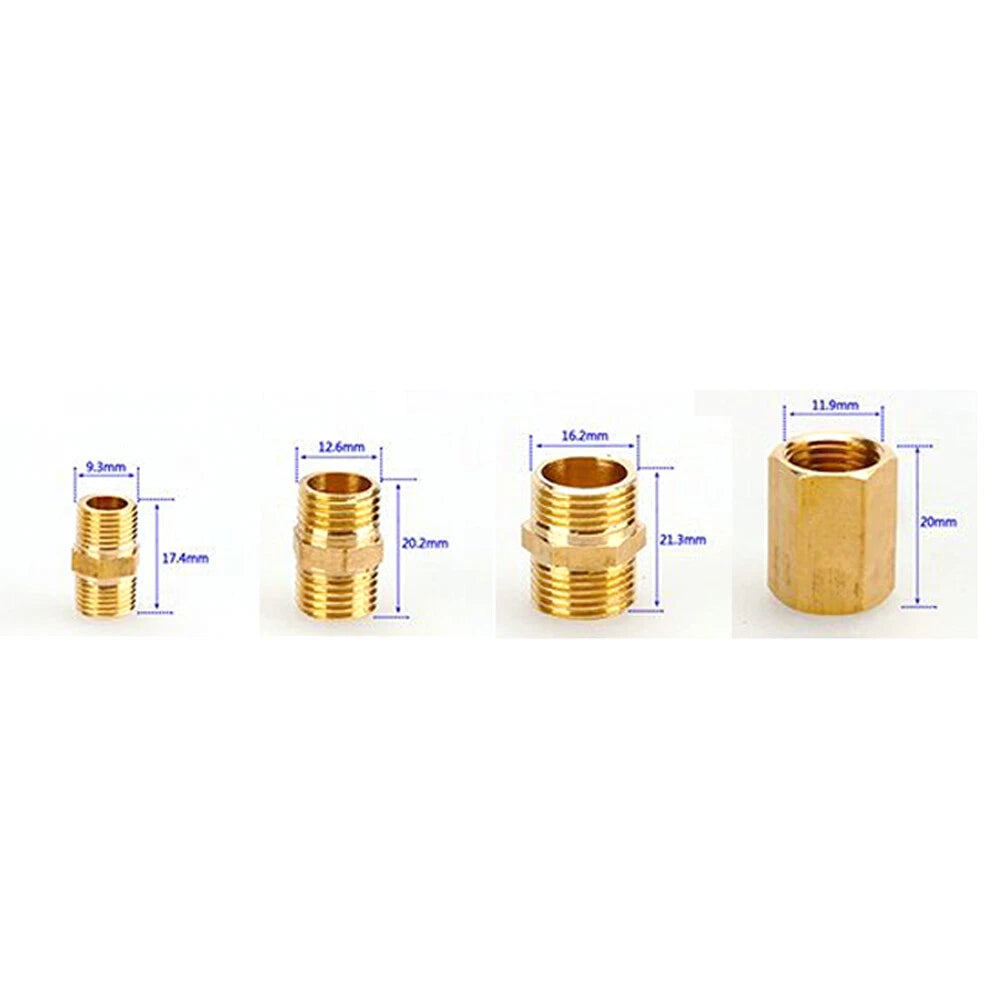 Brass BSP Pipe Fittings – Nipples, Couplings, Elbows, Tees, Plugs & Caps